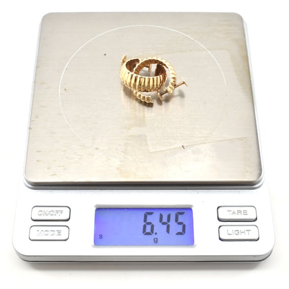 ORECCHINI SFERE IN ORO GIALLO 18KT - Foto 2