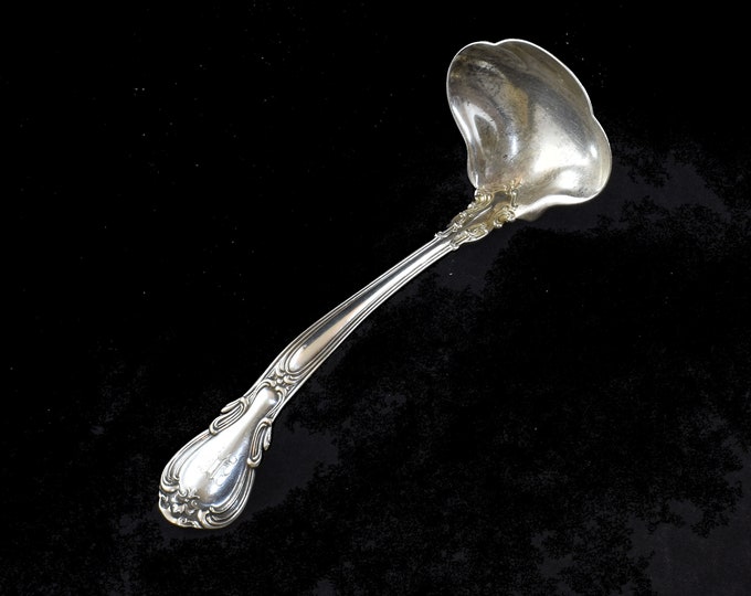 Estate Silver Gravy Ladle Gorham Chantilly Vintage 925 Solid Sterling Silver 6 5/8 Inches Long Holiday Gift