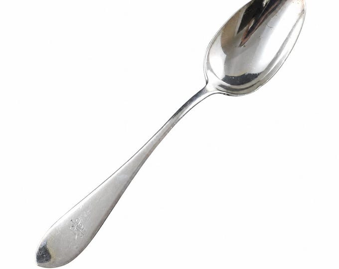 Vintage Sterling Silver Dessert Spoon, Wm Rogers, 7 Inch