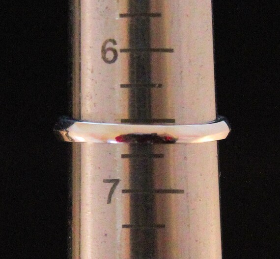 Estate Diamond Ring Vintage Solid Platinum Natura… - image 4