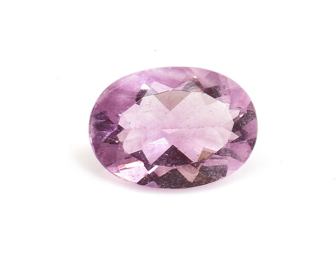 Unmounted Amethyst Natural Oval Cut 6.32 Carats Loose Gemstone February Birthstone Holiday Gift