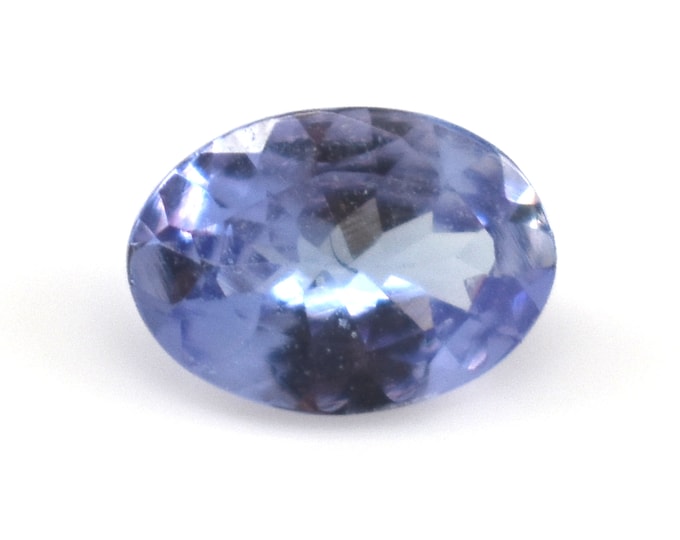 Natural Blue Tanzanite Unmounted Oval Cut .65 Carat Clean Loose Gemstone December Birthstone Holiday Gift