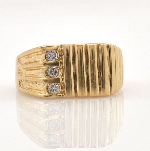 Italy De Paoli Gioielli Pierced Statement 18K 750 Yellow Gold Ring Siz –  GEM Pawnbrokers