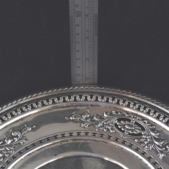 Antique Sterling Plate Estate 925 Solid Sterling Manchester Silver