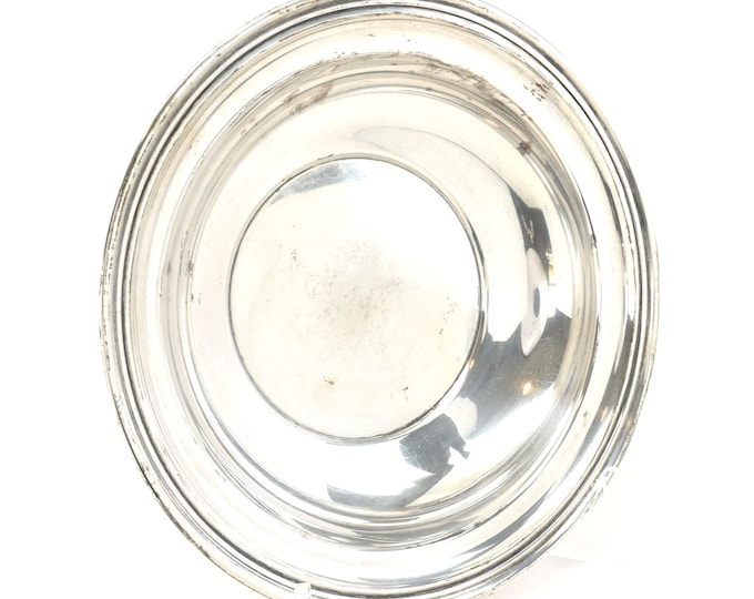 Estate Sterling Bowl Vintage 925 Solid Sterling Silver S. Kirk & Son Pattern 902 No Monogram Holiday Gift