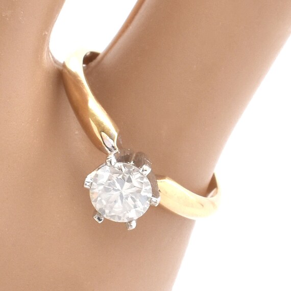 Half carat 2024 solitaire diamond ring