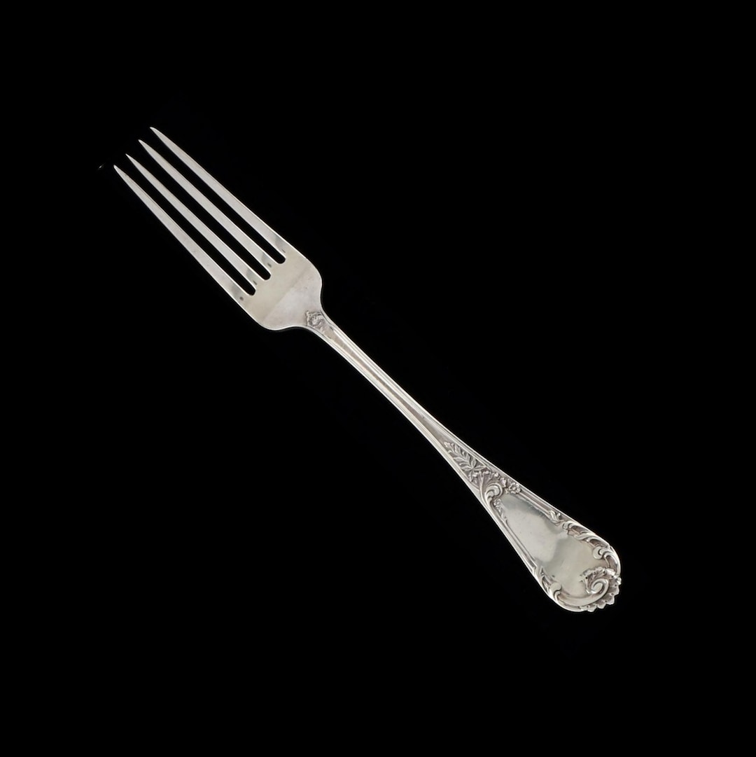Antique Silver Fork Vintage 925 Solid Sterling Silver