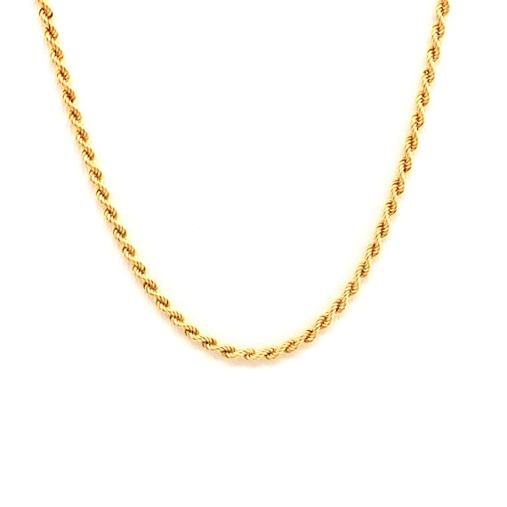 14k gold necklace 18 inch deals