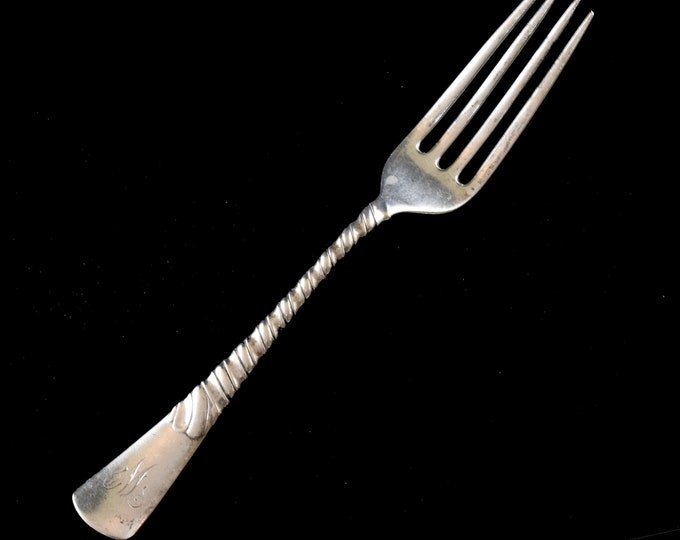 Estate Silver Fork Gorham Colonial Vintage 925 Solid Sterling Silver 6 3/4 Inches Long Holiday Gift