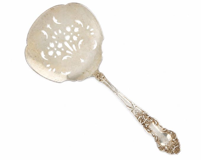 Vintage Watson Wallace Meadow Rose Sterling Silver Tomato Server