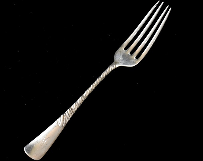 Estate Silver Fork Gorham Colonial Vintage 925 Solid Sterling Silver 7 1/2 Inches Long Holiday Gift