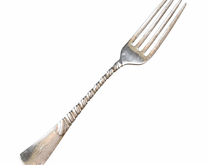 Vintage Gorham Colonial Sterling Silver Fork, 6.75"