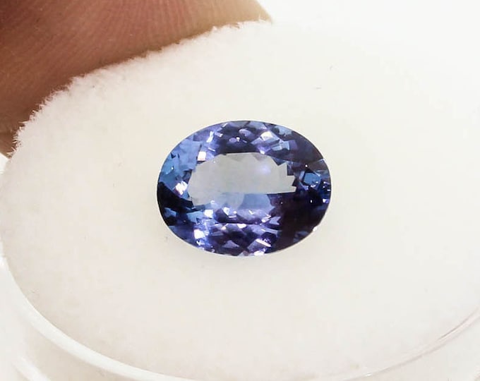 Natural Tanzanite Unmounted .9 Carat Oval Cut Loose Gemstone December Birthstone Holiday Gift