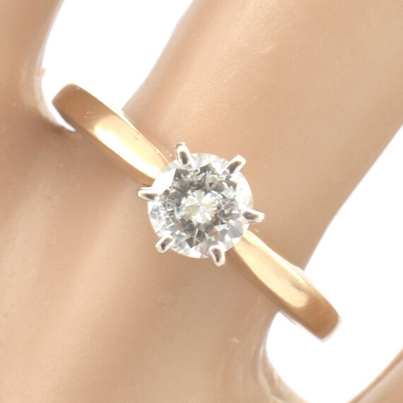 Half carat hotsell solitaire diamond ring