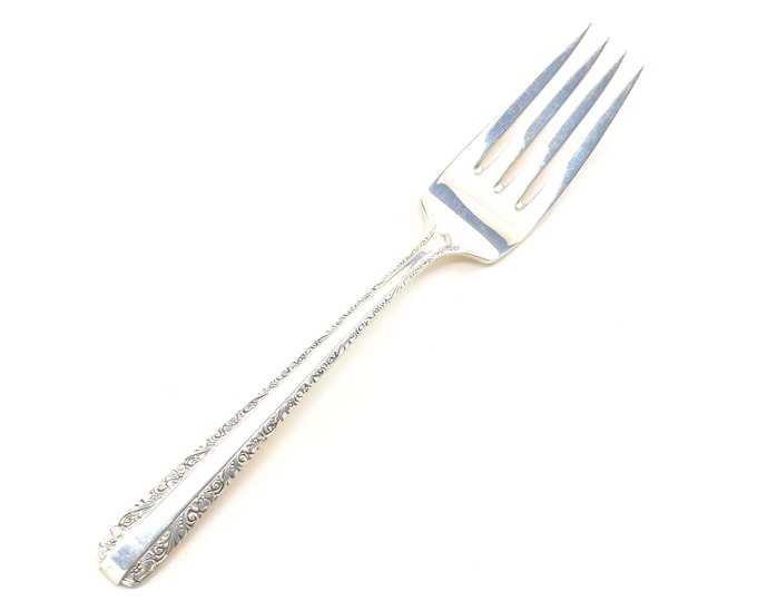 Estate Salad Fork Vintage Towle Candlelight Sterling Silver 6 3/8 Inches Long Holiday Gift