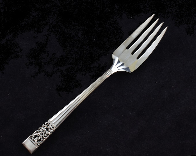 Estate Silverplate Fork Oneida Community Coronation Silver Plate Salad Fork Holiday Gift