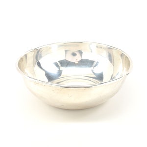 Estate Sterling Bowl Vintage 925 Solid Sterling Silver Small Round Bowl Signed MRR Perlita Taxco Mexico Holiday Gift