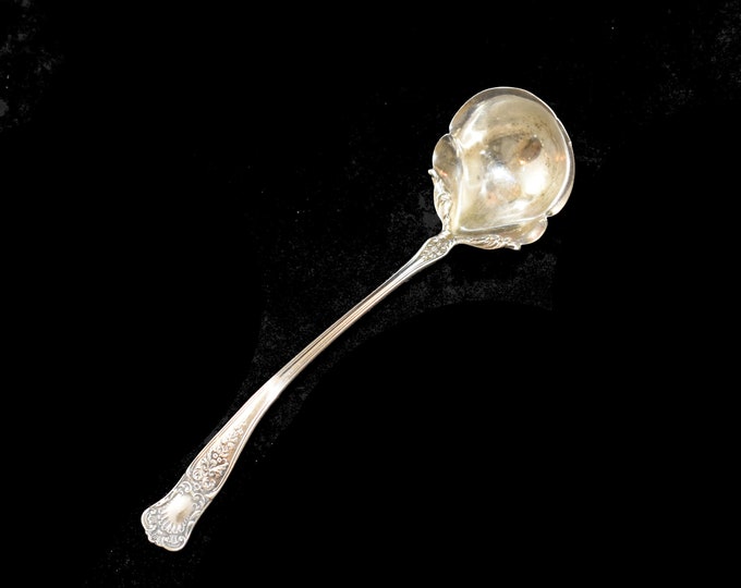 Estate Cream Ladle Gorham Maryland Vintage 925 Solid Sterling Silver 5 Inches Long Holiday Gift