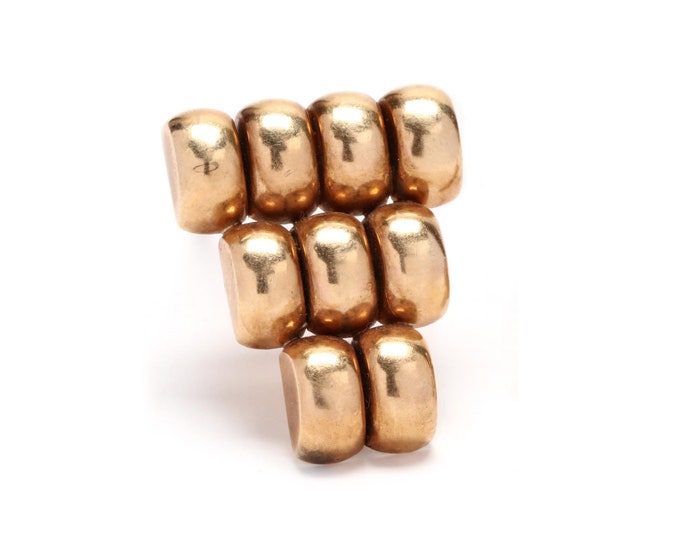 Estate Gold Brooch Vintage 14K Solid Yellow Gold Clip Pin Holiday Gift