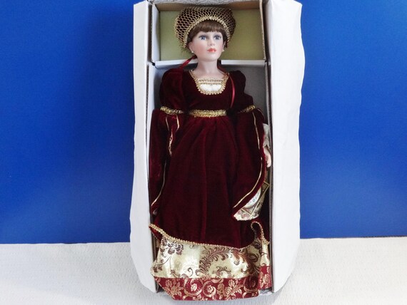 Alberon Porcelain Doll: Anne of Cleves, Limited Edition With