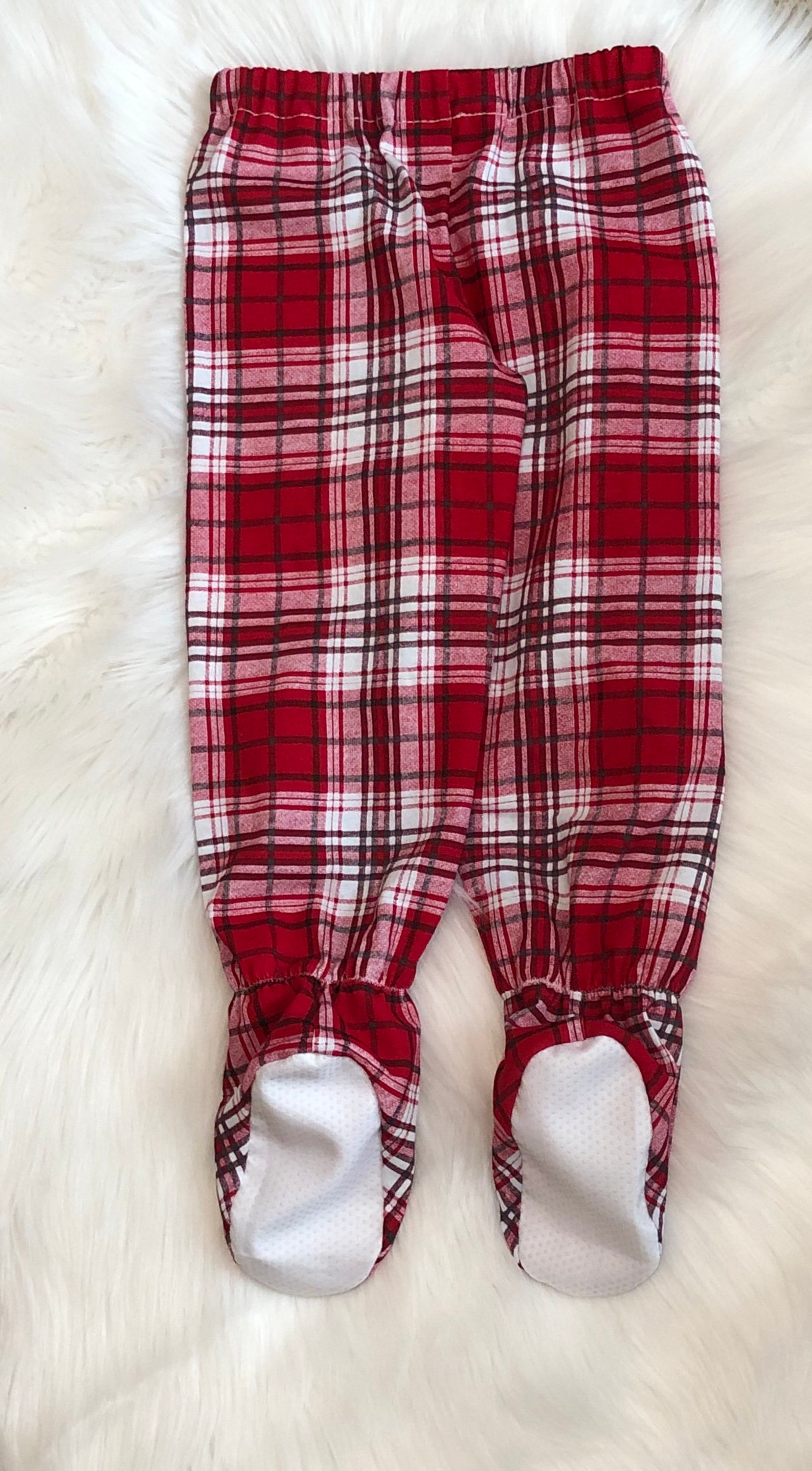 Boy's Size 3T Footed Pajama Pants Stretch Knit Pajamas | Etsy