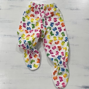 3T Flannel Footed Pants: Toddler Girl Joggers