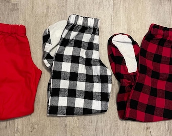 3T Flannel Footed Pants: boys, girls loungewear with elastic waist and ankles