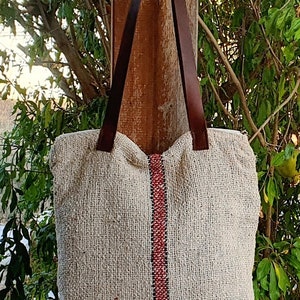 Women casual Tote bag , Hobo shoulder bag,  bag with leather strap, bag with pocket and zipper
