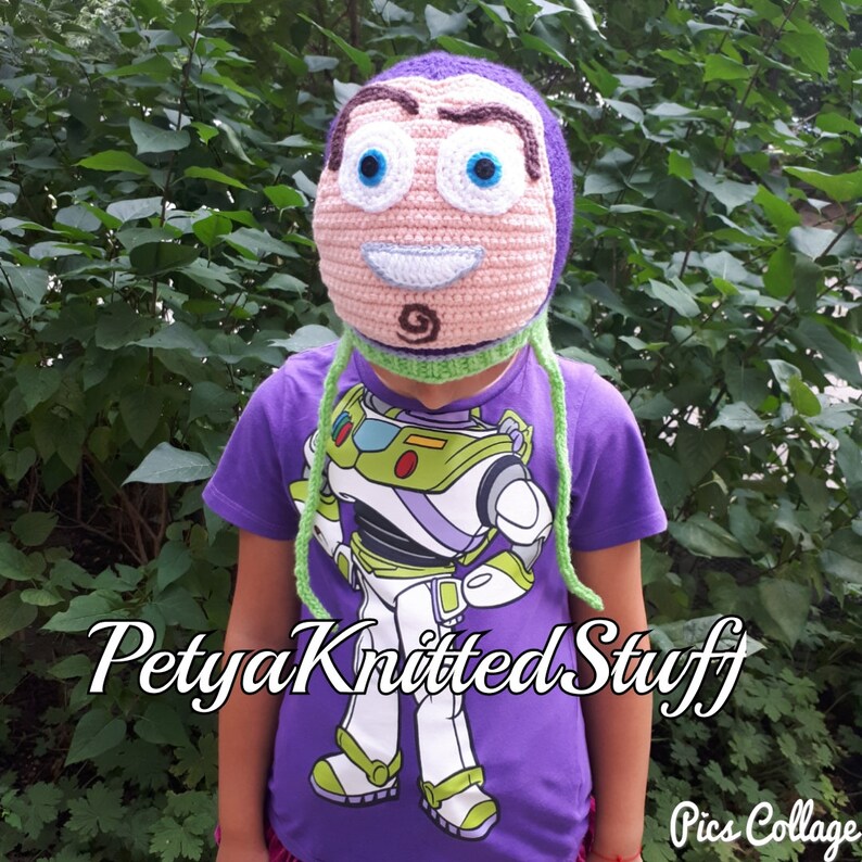 Toy Story costume Halloween hat Buzz Lightyear inspired hat Toy Story hat Buzz hat Buzz Lightyear costume Toy Story inspired hat