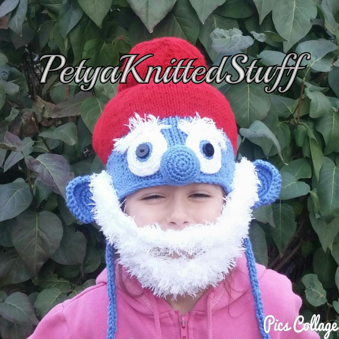 Papa smurf beanie Clearance