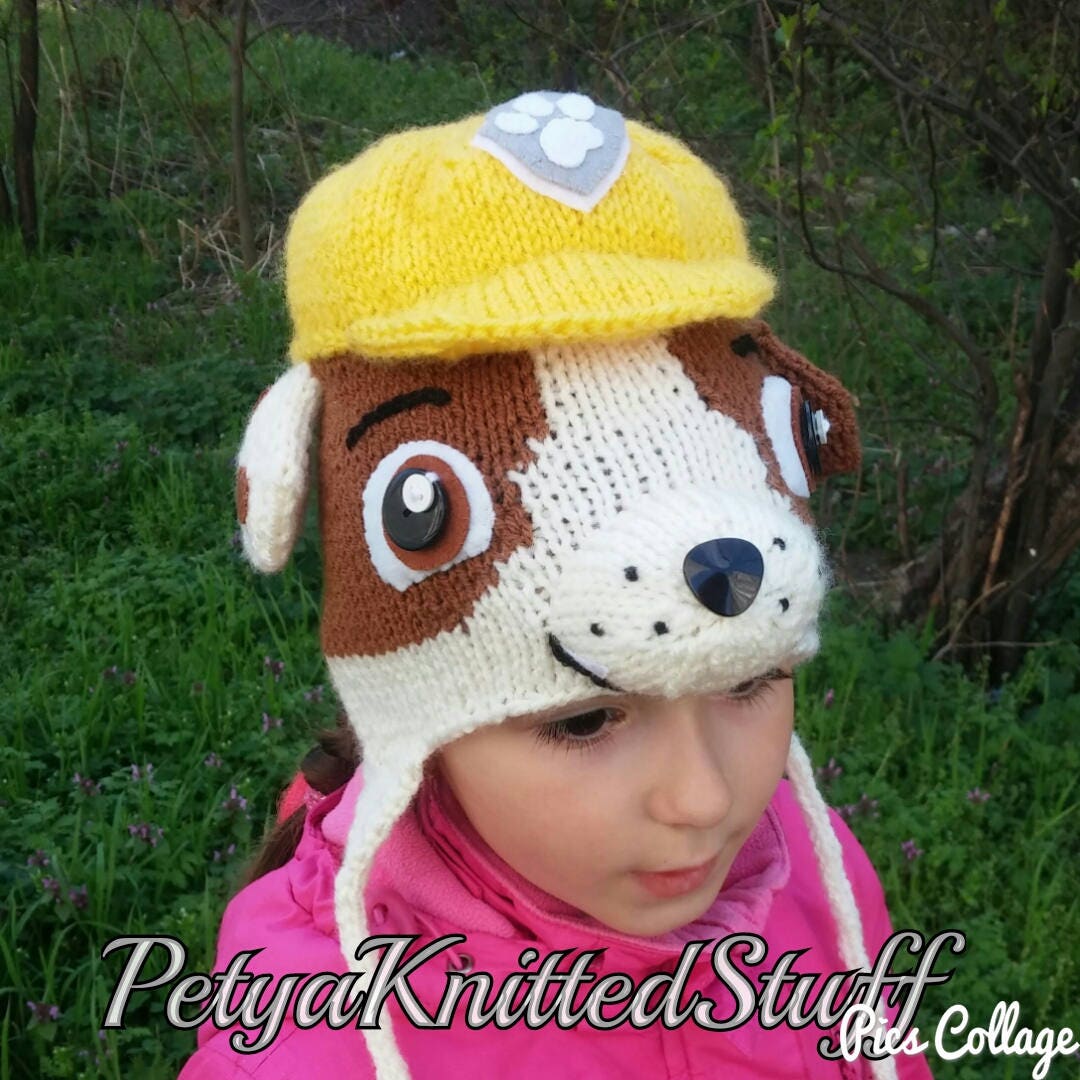 Rubble Inspired Hat Paw Patrol Hat 