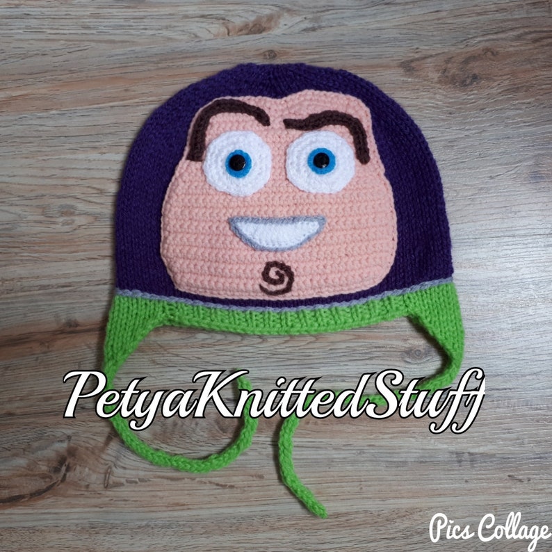Toy Story costume Halloween hat Buzz Lightyear inspired hat Toy Story hat Buzz hat Buzz Lightyear costume Toy Story inspired hat