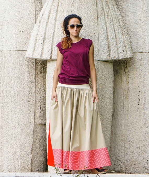 Beige skirt plus size cheap