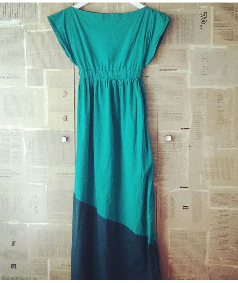 Light Blue Dress for Women Women Sundress Long Yellow Summer Etsy