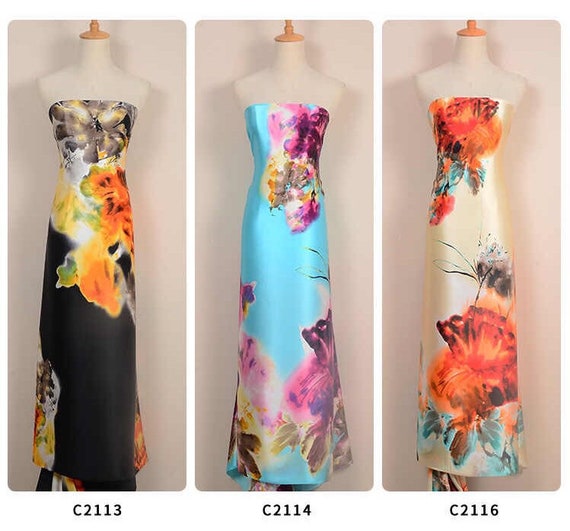 kimono fabric dress