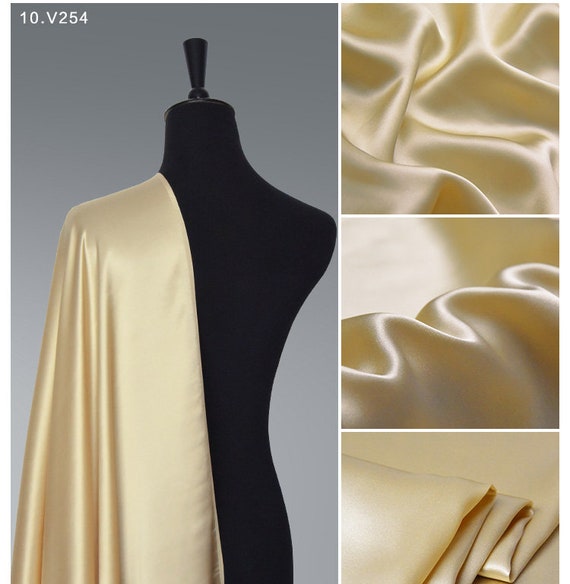 white christmas dresses Cream Polyester Chiffon Fabric main image 1