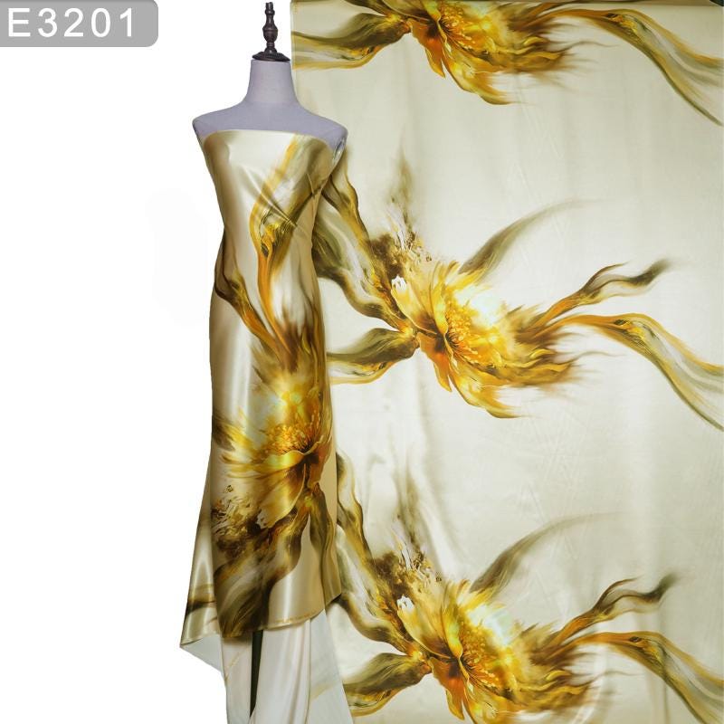 Silk Abstract Blouse