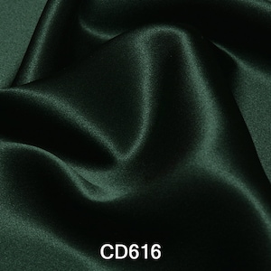 Dark Green Color 30MM Pure Silk Heavy Satin Fabric by yard solid Lining perfect for Silk Wedding Pajamas Kimono Robe Lingerie