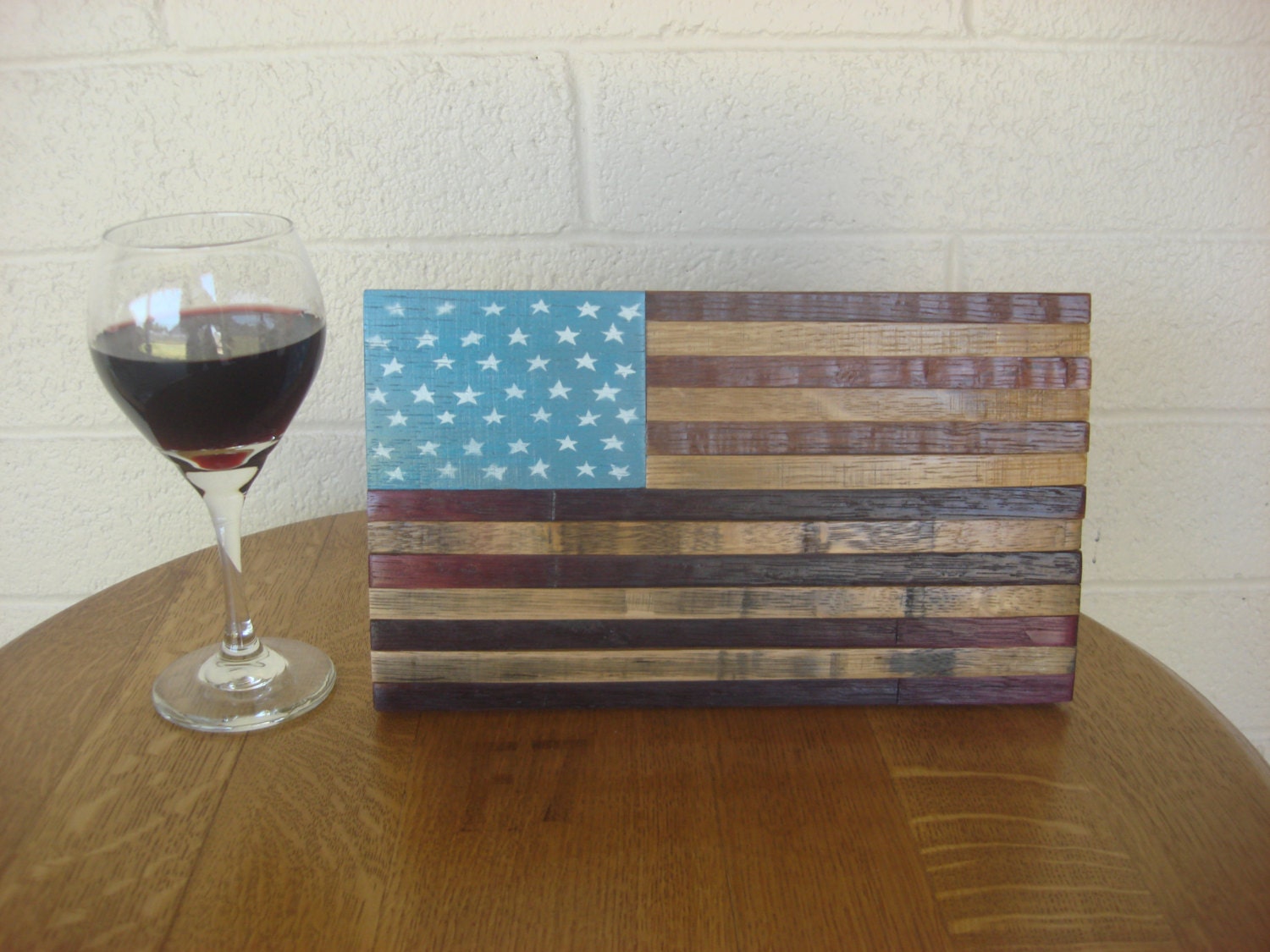 Wine Barrel Flag Etsy