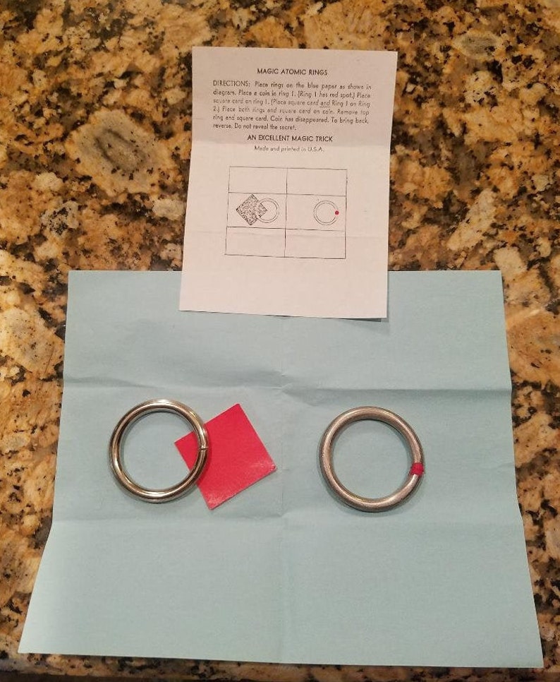 Beginners Magic Disappearing Coin Trick Etsy UK