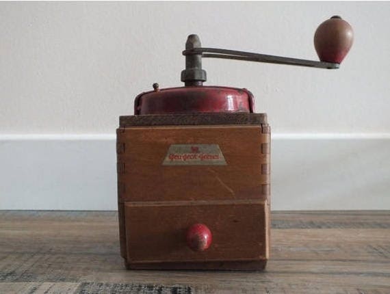 Moulin à Café en Bois Peugeot Freres
