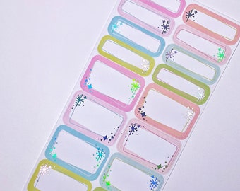 JOLLY HOLLY  Mixed Boxes  foiled functional stickers  Foil colour choice  planner essentials