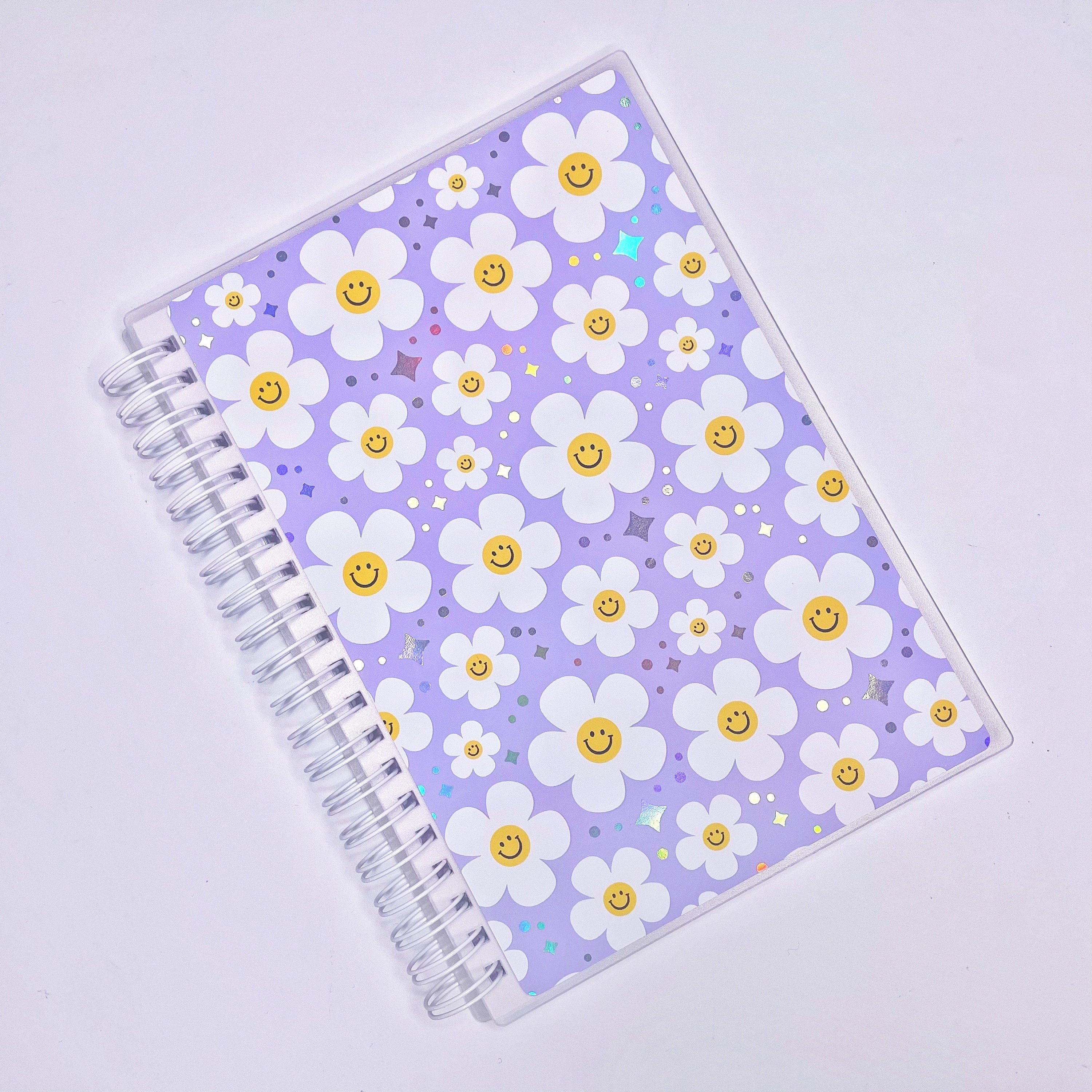FLOWER POWER - Daisy Reusable Sticker album - 5"x7"