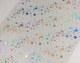 DREAMER   Foiled Acetate A4  holographic foil