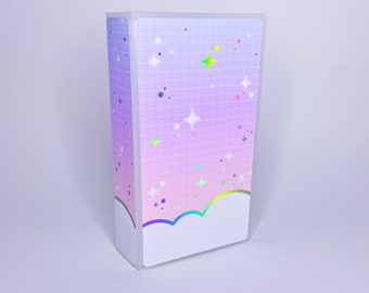 DAYDREAMER  Slim Album  fits Hobonichi/Print Pression Weeks Sticker sheets  Functional Sticker Storage