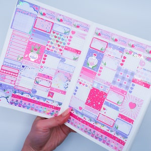 LOVE POTION Hobonichi Cousin Weekly Kit Planner Stickers Foiled ...