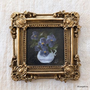 Flowers art Countryside Floral painting ORIGINAL oil art Vintage home decor gallery wall artwork Housewarming gift