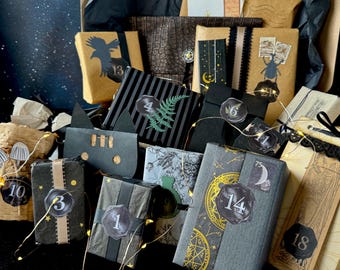 Calendario de Adviento de Brujas / 25 días de regalos misteriosos de brujas