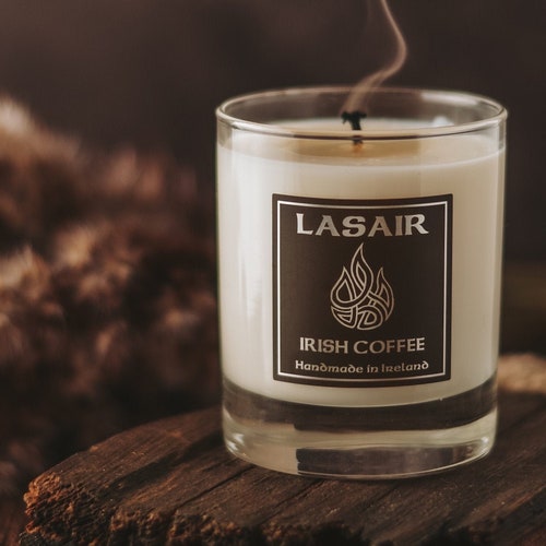 Irish Whiskey Scented Candle Made in Ireland Caramel Etsy