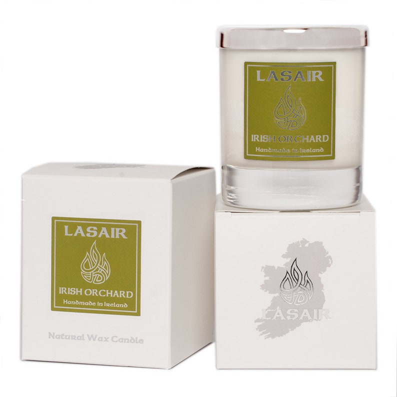 Irish Orchard Scented Candle Made in Ireland Apple Etsy UK